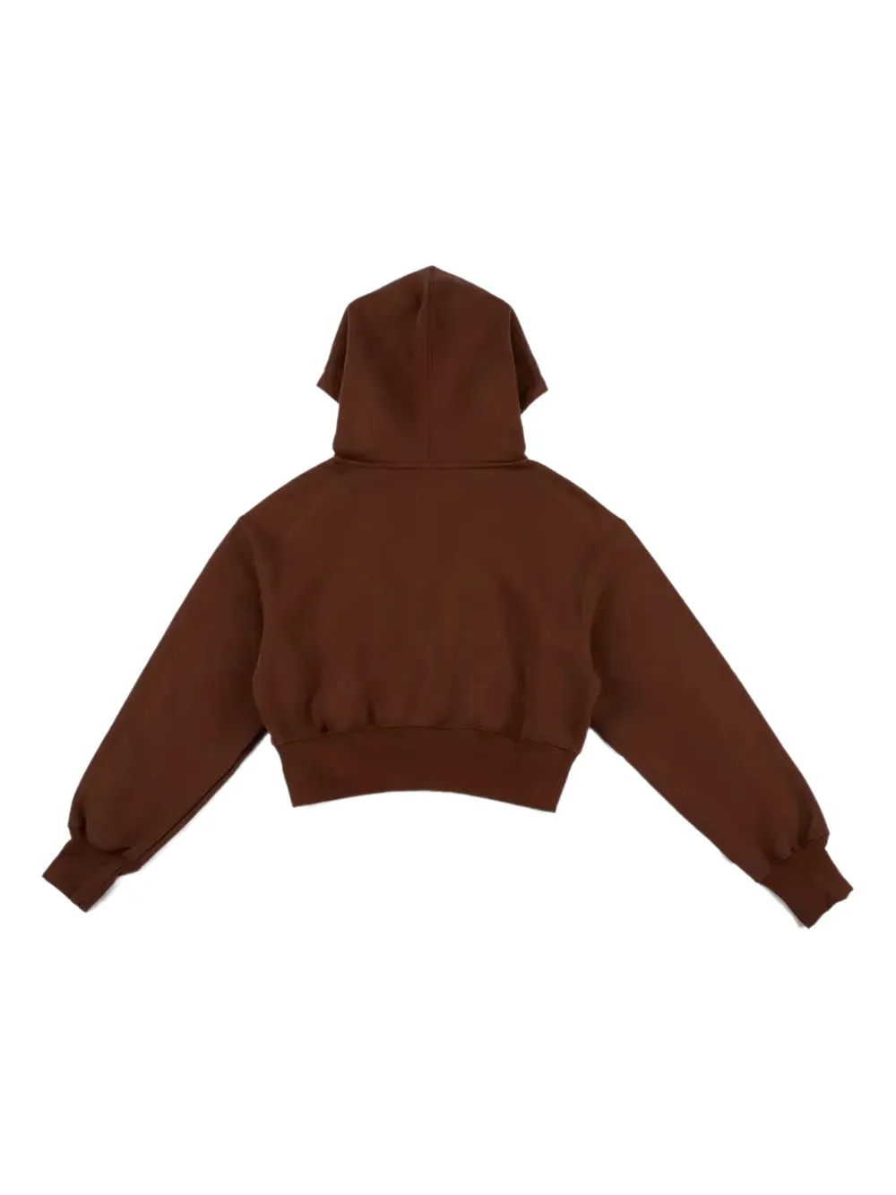 Nike Nsw Phoenix Full-zip Hoodie In Brown