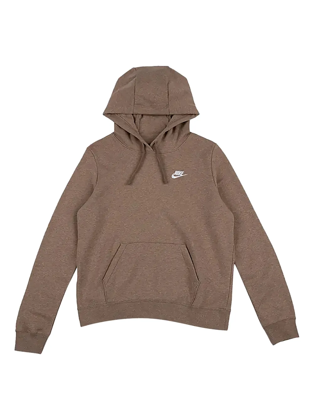 Nike Pullover Hoodie In Brown