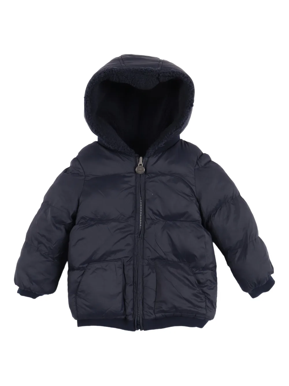 Tartine Et Chocolat hooded puffed jacket | Blue | Image 1