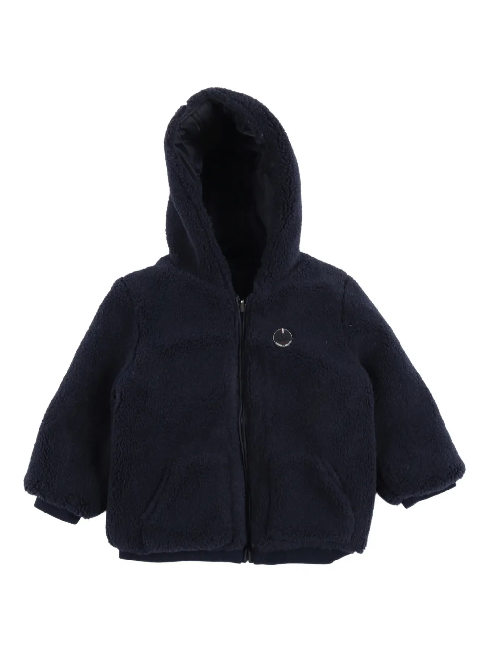 Tartine Et Chocolat hooded puffed jacket Blauw