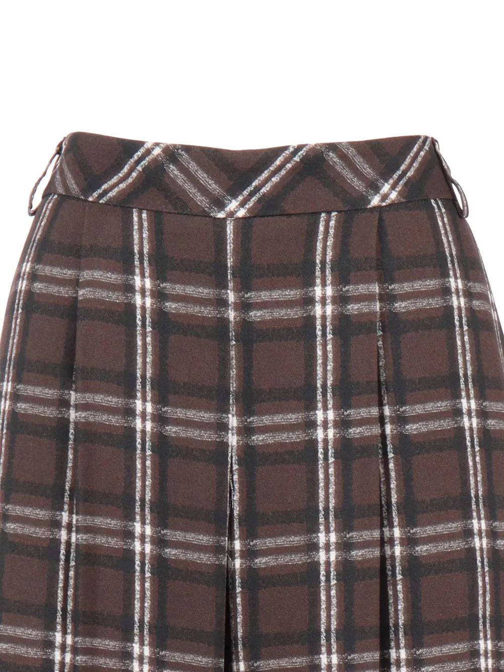 Ermanno Scervino Geruite broek Bruin