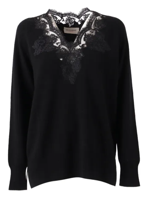 Ermanno Scervino lace-detail top