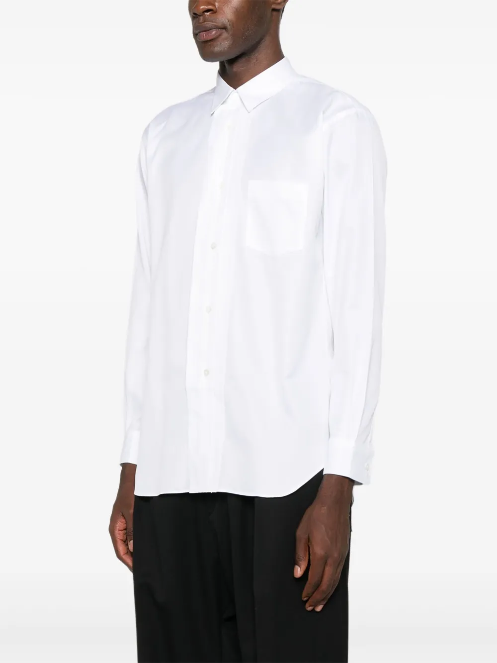 Comme Des Garçons Shirt Overhemd met lange mouwen Wit