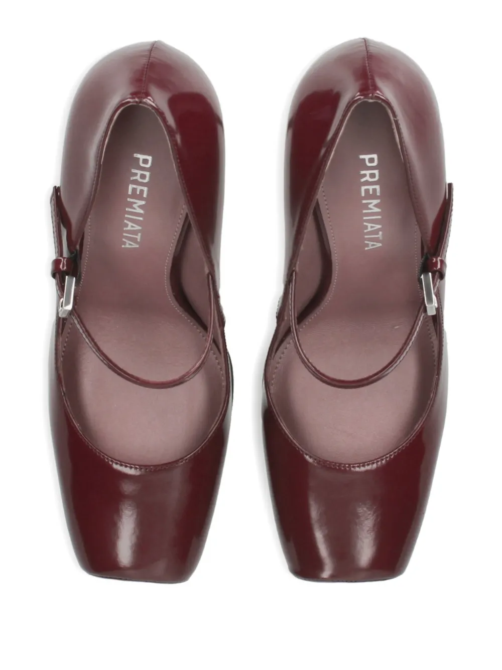 Premiata Marilyn square-toe pumps Rood