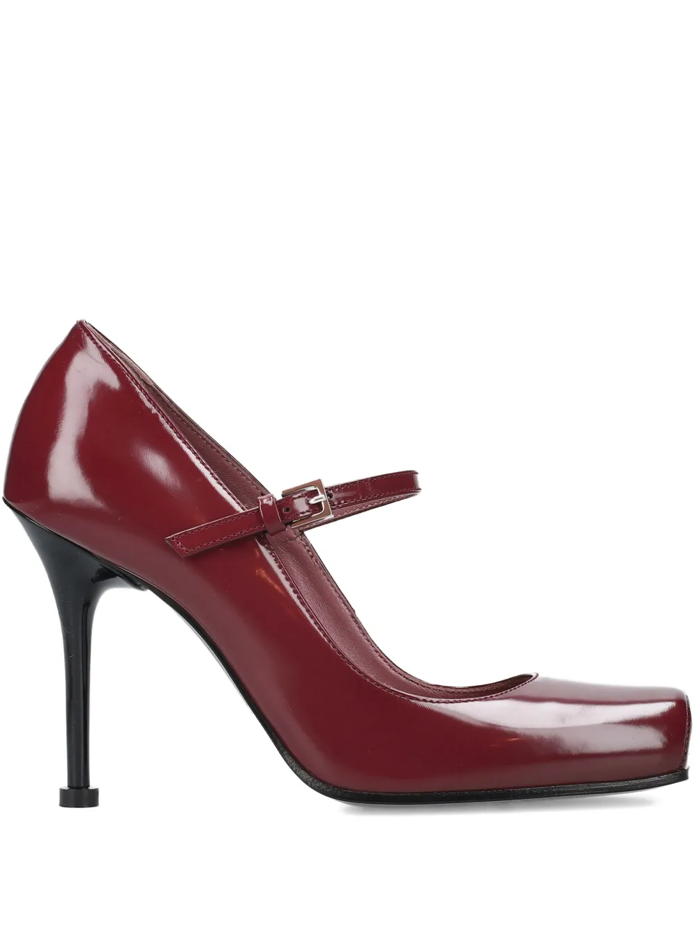 Premiata Marilyn square-toe pumps Rood