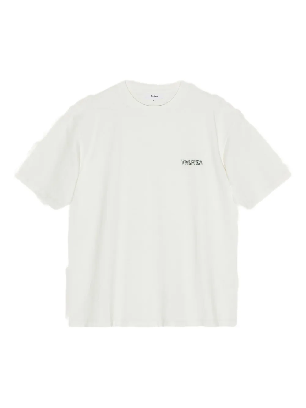 Palmes logo T-shirt | White | Image 1