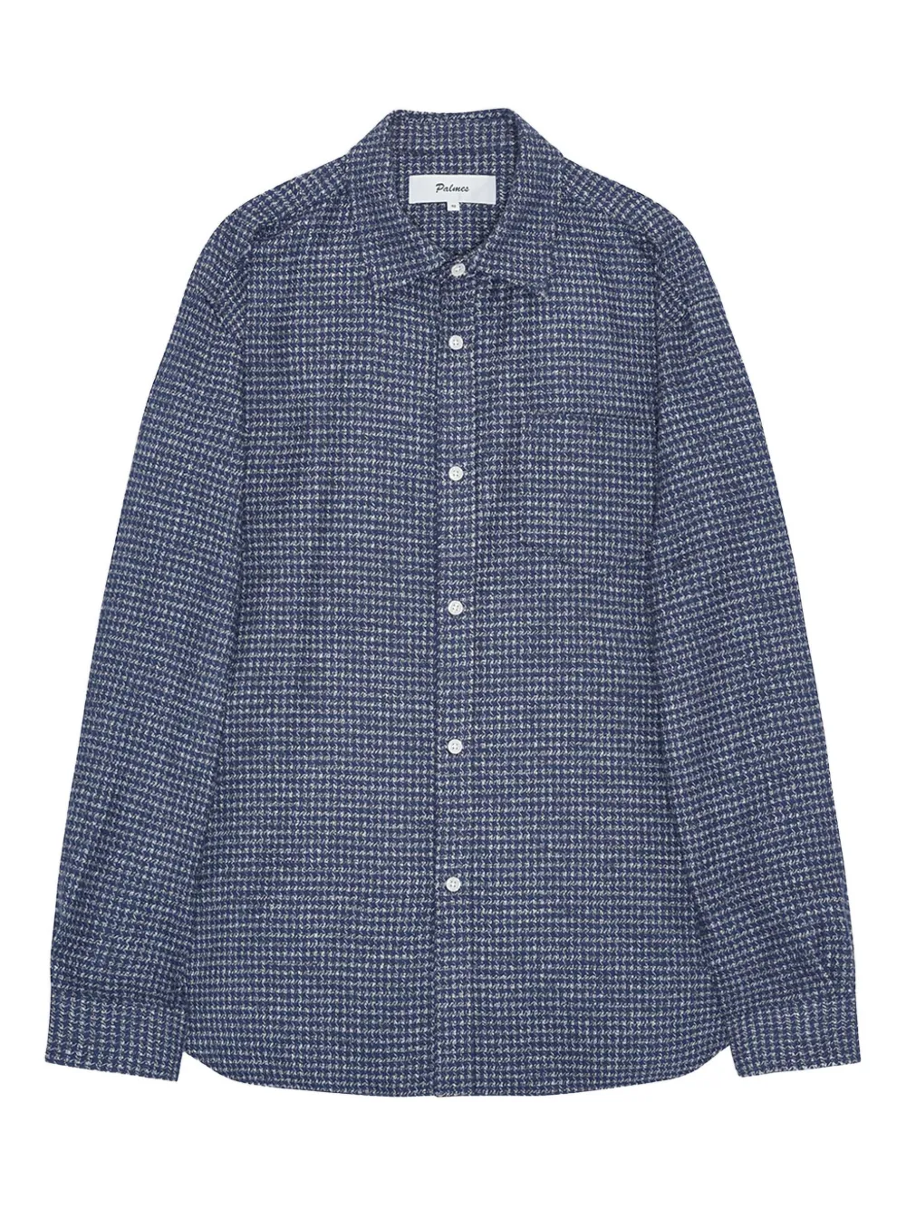 Palmes Mouline cotton shirt | Blue | Image 1