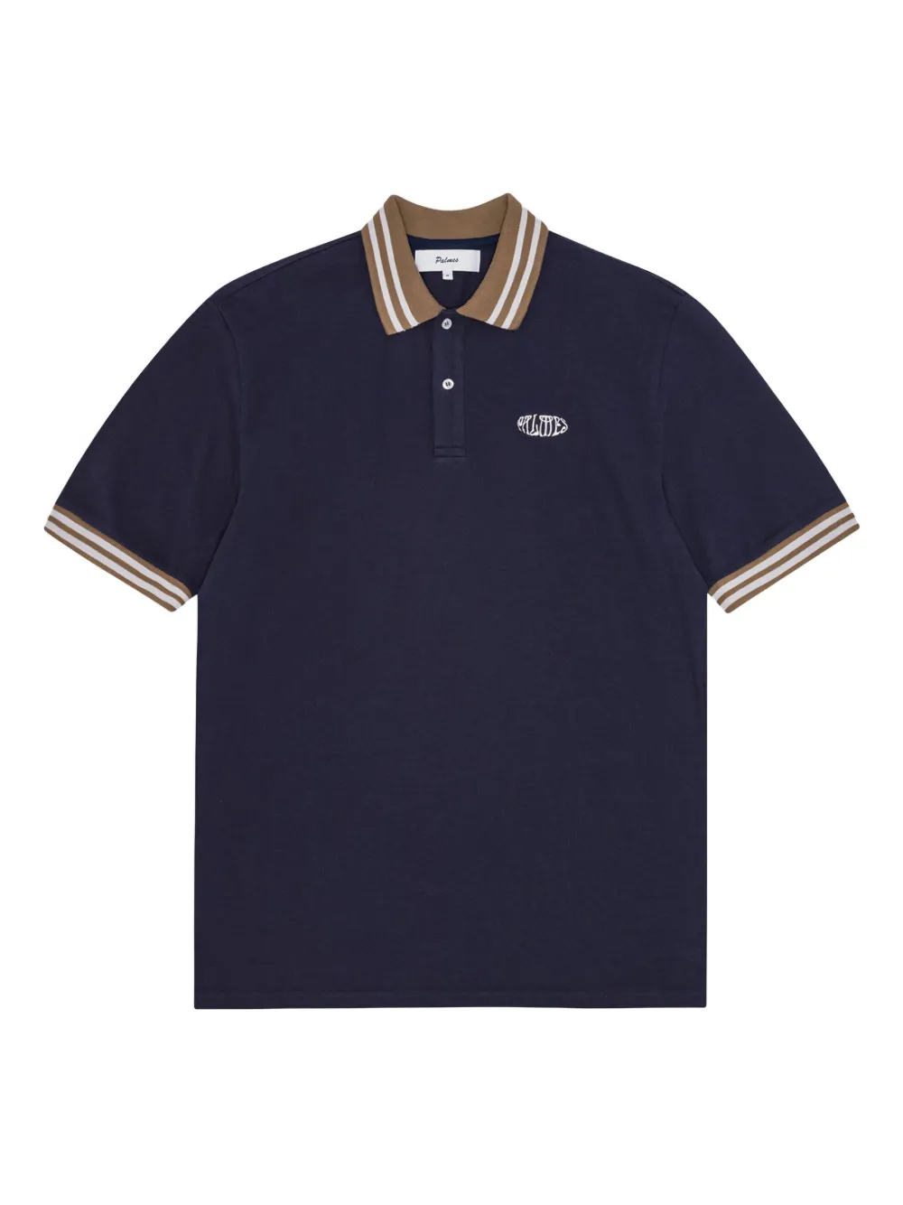 Palmes oval piqué polo | Blue | Image 1