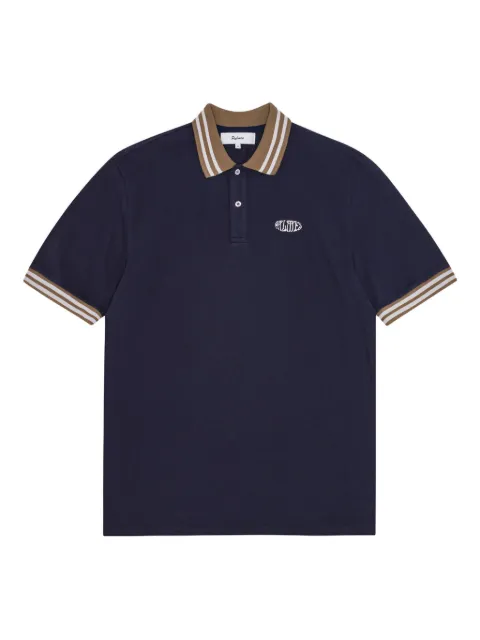 Palmes playera tipo polo de piqué ovalada