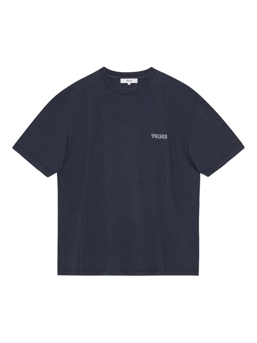 Palmes logo T-shirt | Blue | Image 1