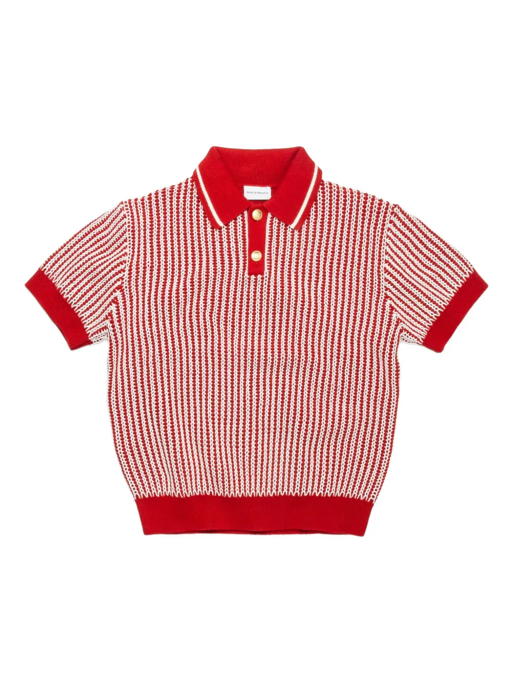 Drôle De Monsieur Polo a righe - Rosso