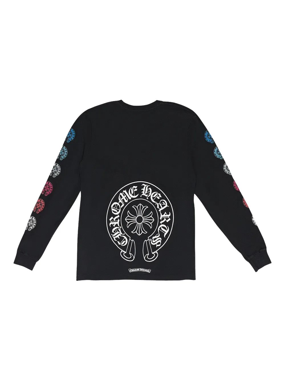 Chrome Hearts pocket logo long-sleeve t-shirt - Zwart