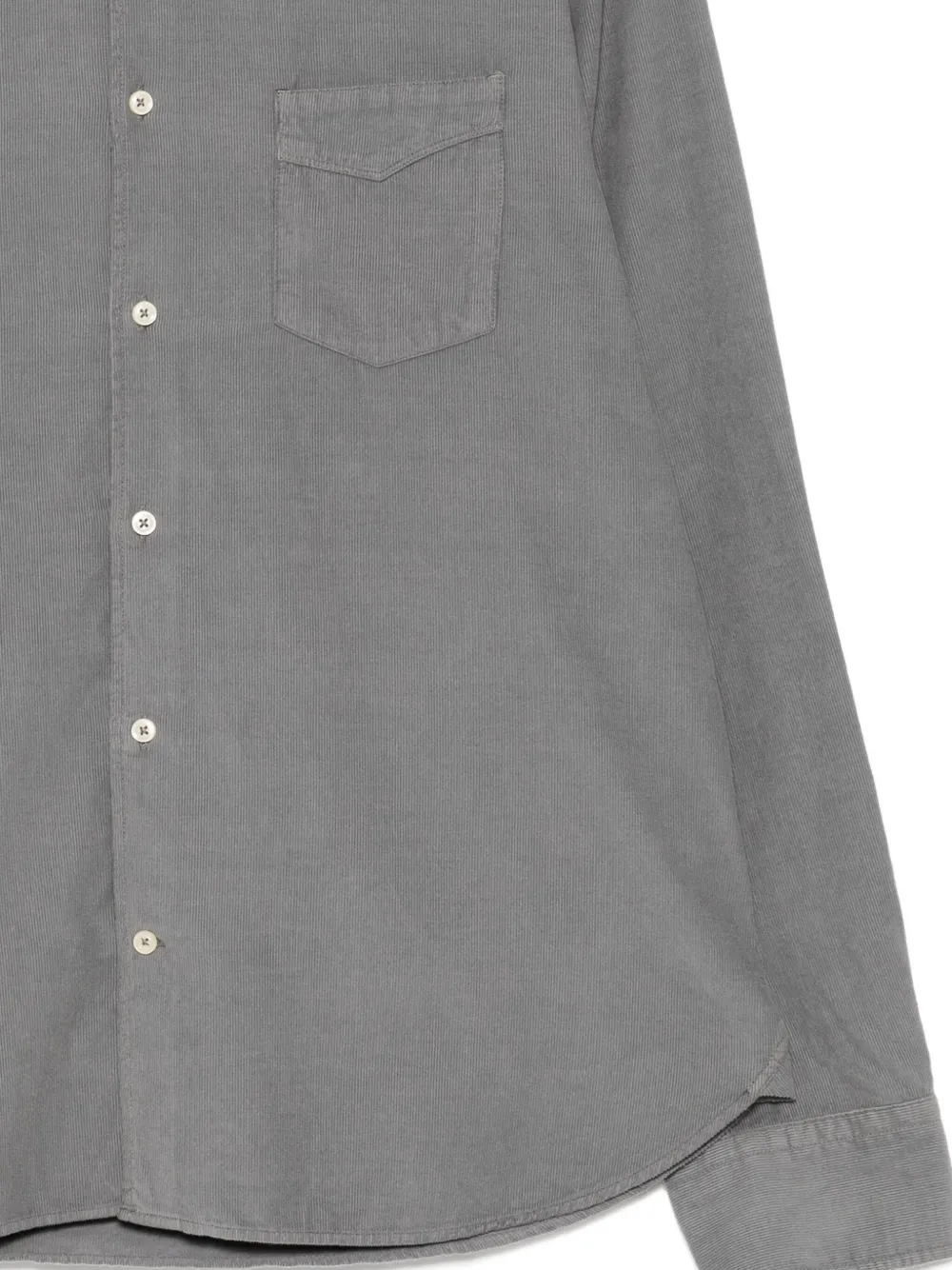 Officine Generale Benoit overhemd Grijs