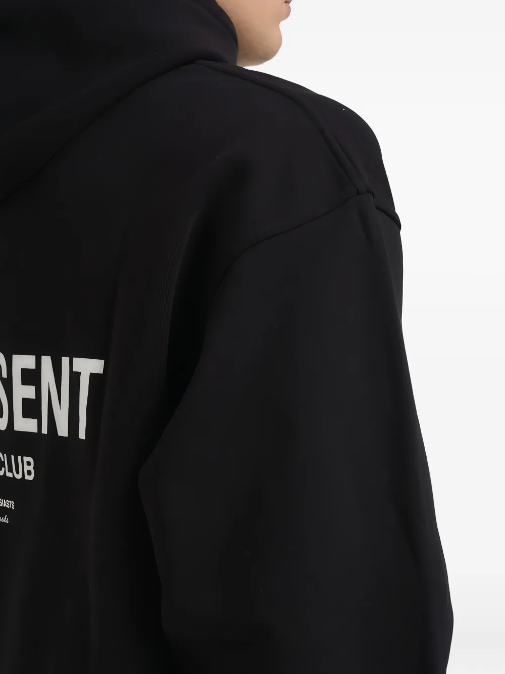 Represent Hoodie met logo Zwart