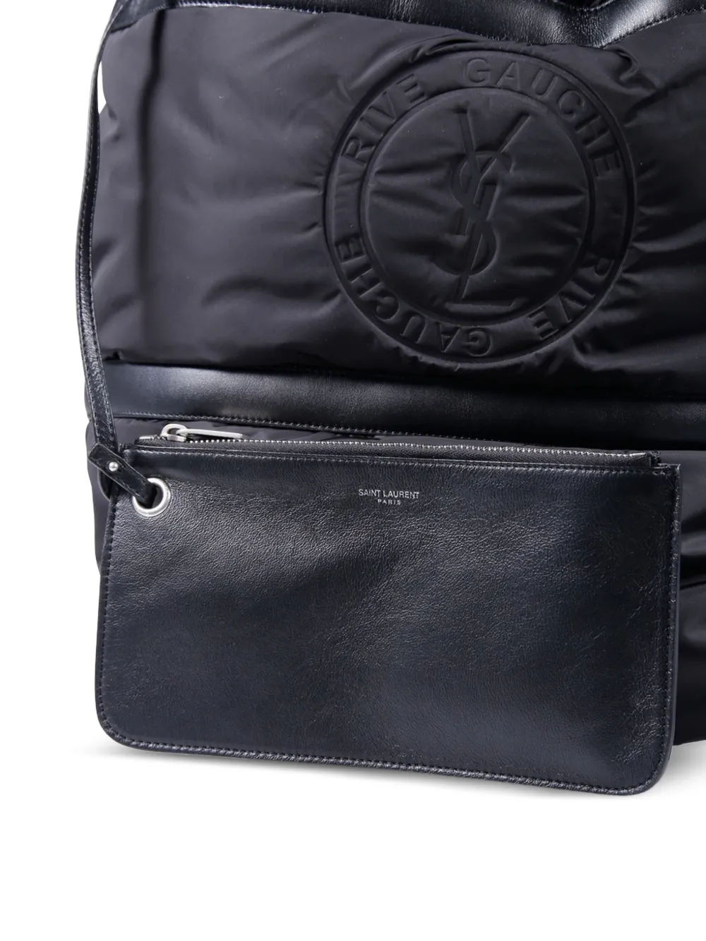 Saint Laurent Rive Gauche sling tas Zwart