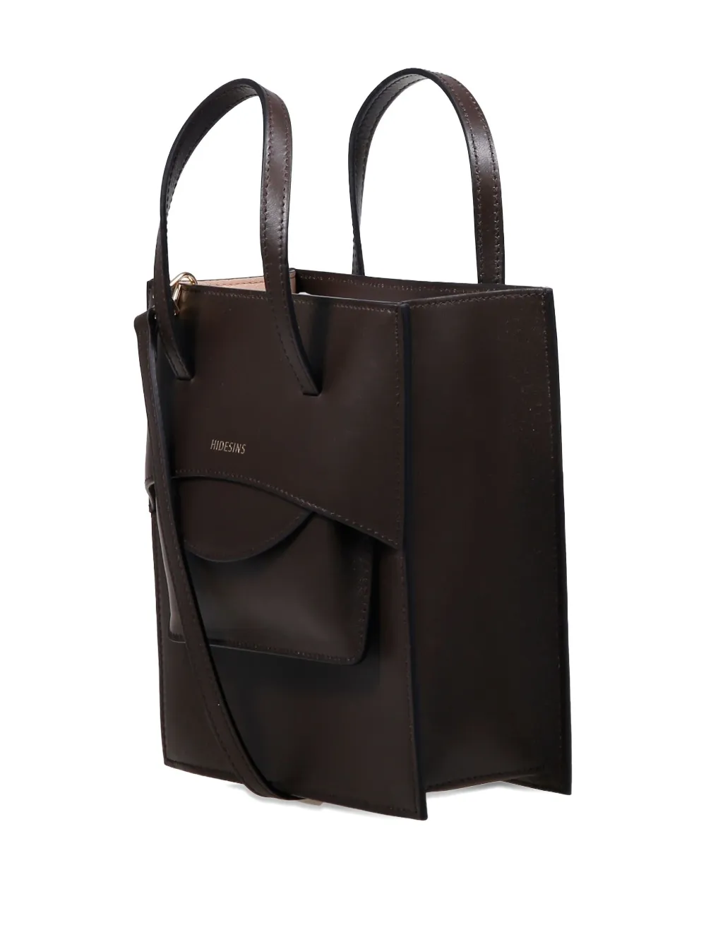 Hidesins Flap J Tote Bag In Black