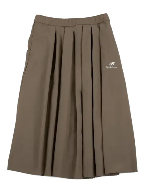 New Balance pleated midi skirt