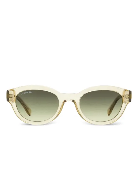 Lacoste lentes de sol con armazón ovalada