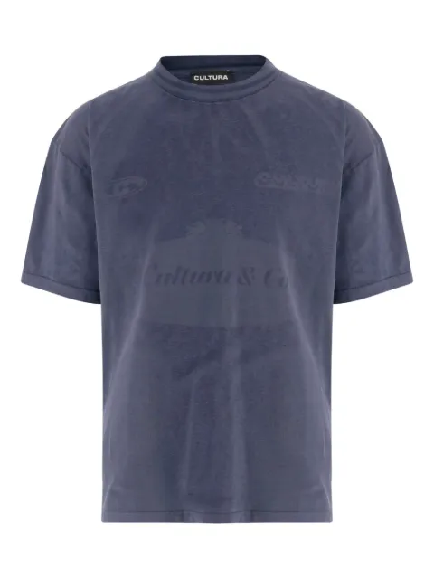 CULTURA logo print T-shirt