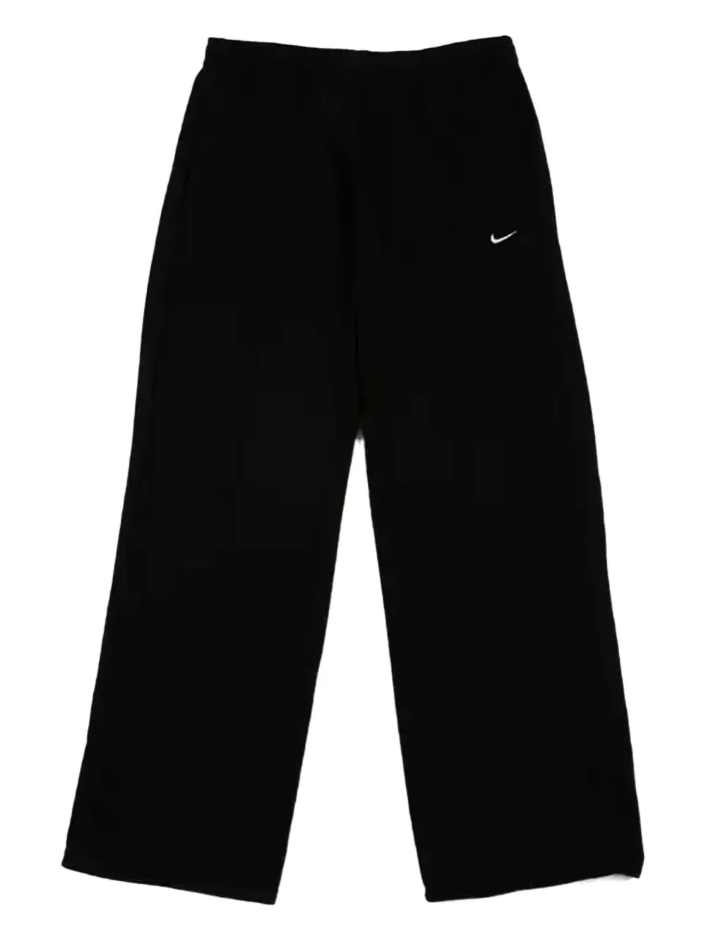 Nike Pantaloni con orlo aperto - Nero