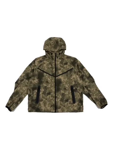 Nike woven hooded windrunner jacket