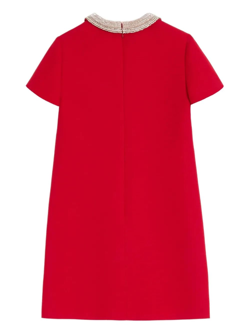 Valentino Garavani Verfraaide mini-jurk - Rood