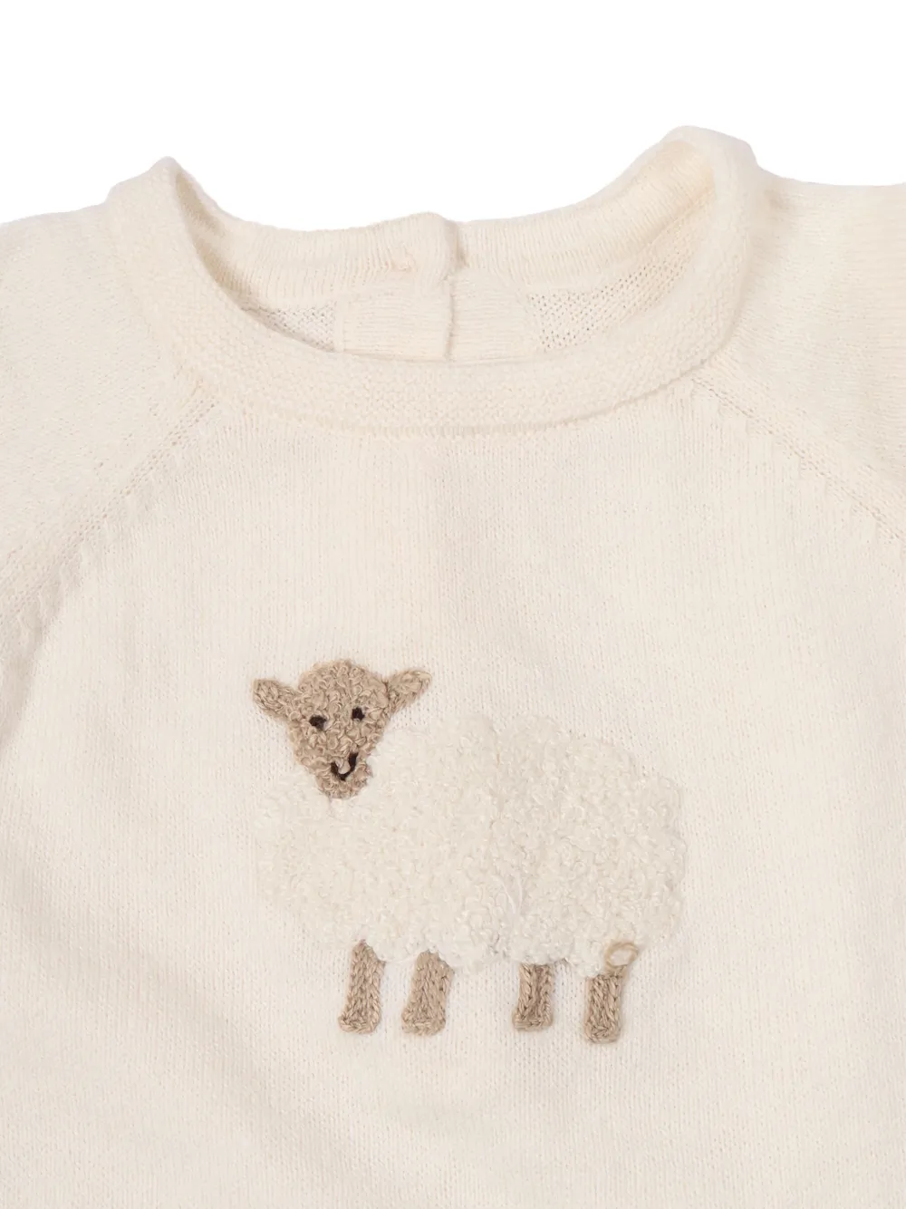 Tartine Et Chocolat Romper met borduurwerk Beige