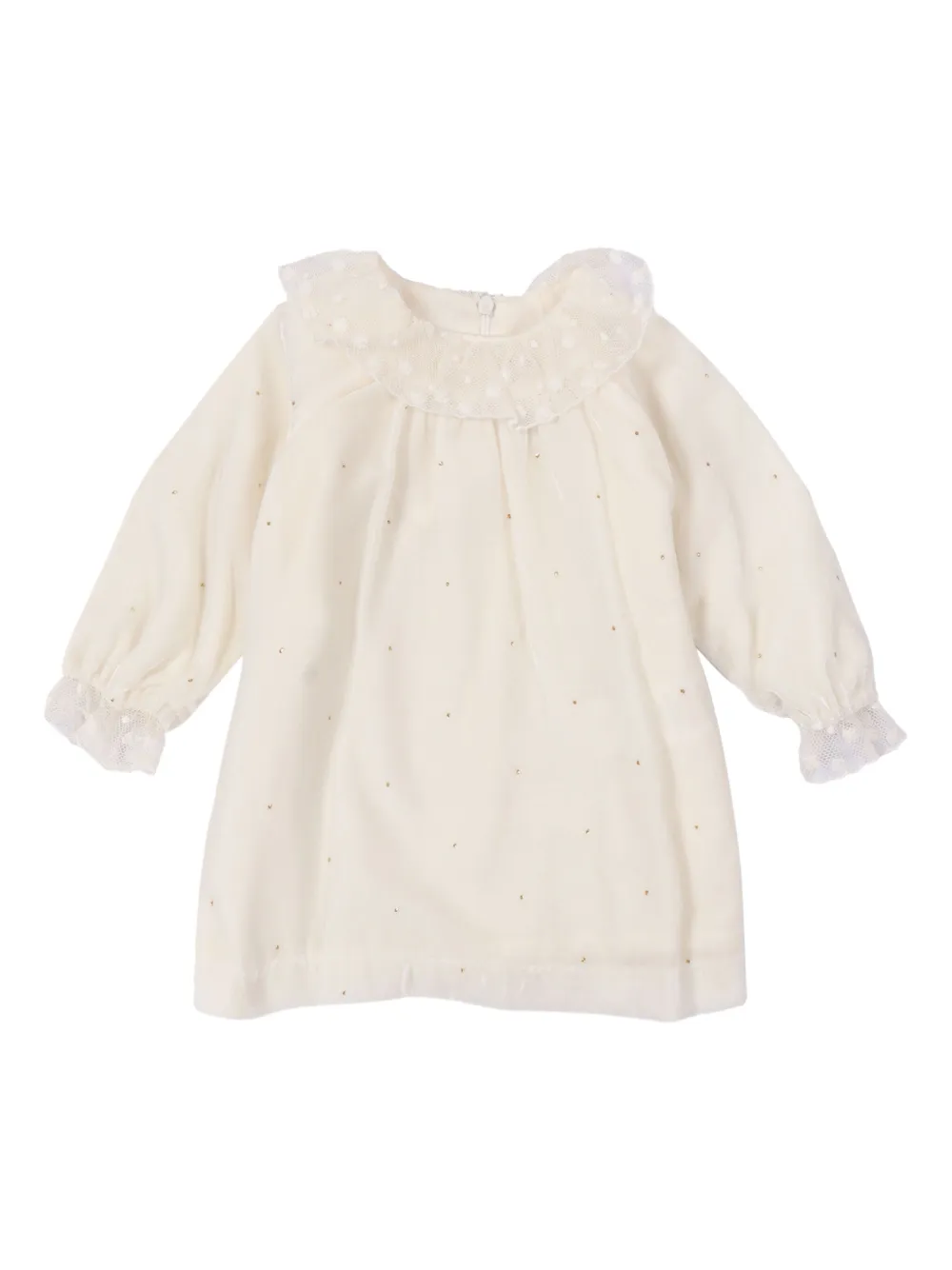 Tartine Et Chocolat tulle-trim dress - Toni neutri