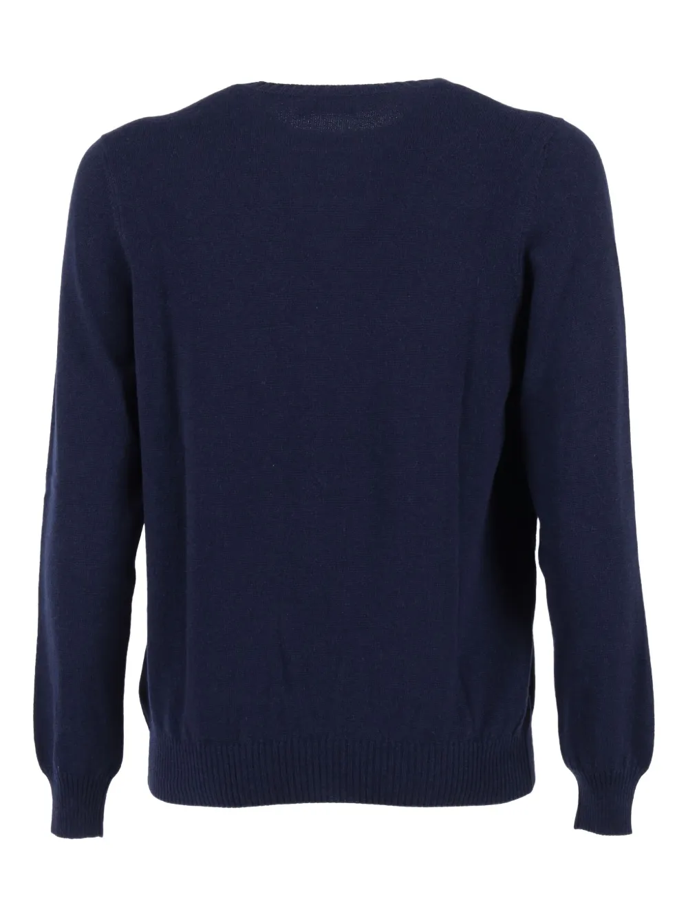 Settefili Cashmere Trui met ronde hals - Blauw