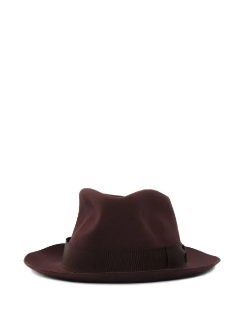 Borsalino felted fedora hat