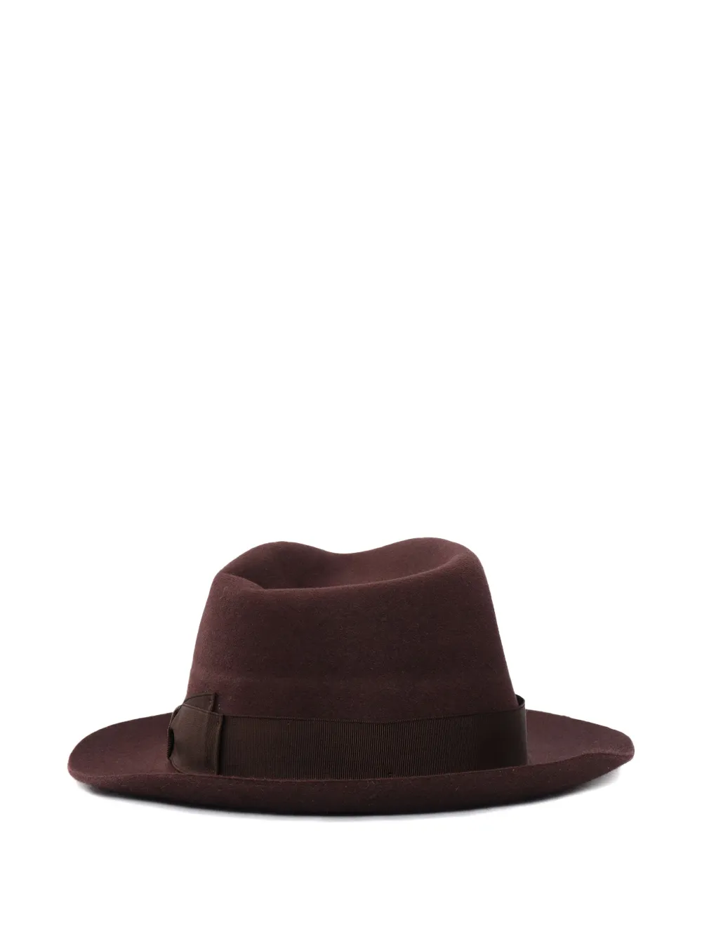 Borsalino Fedora hoed Bruin