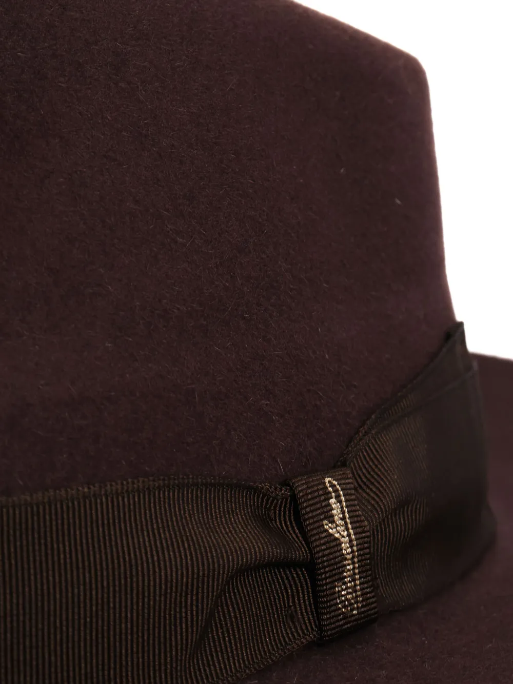 Borsalino Fedora hoed Bruin