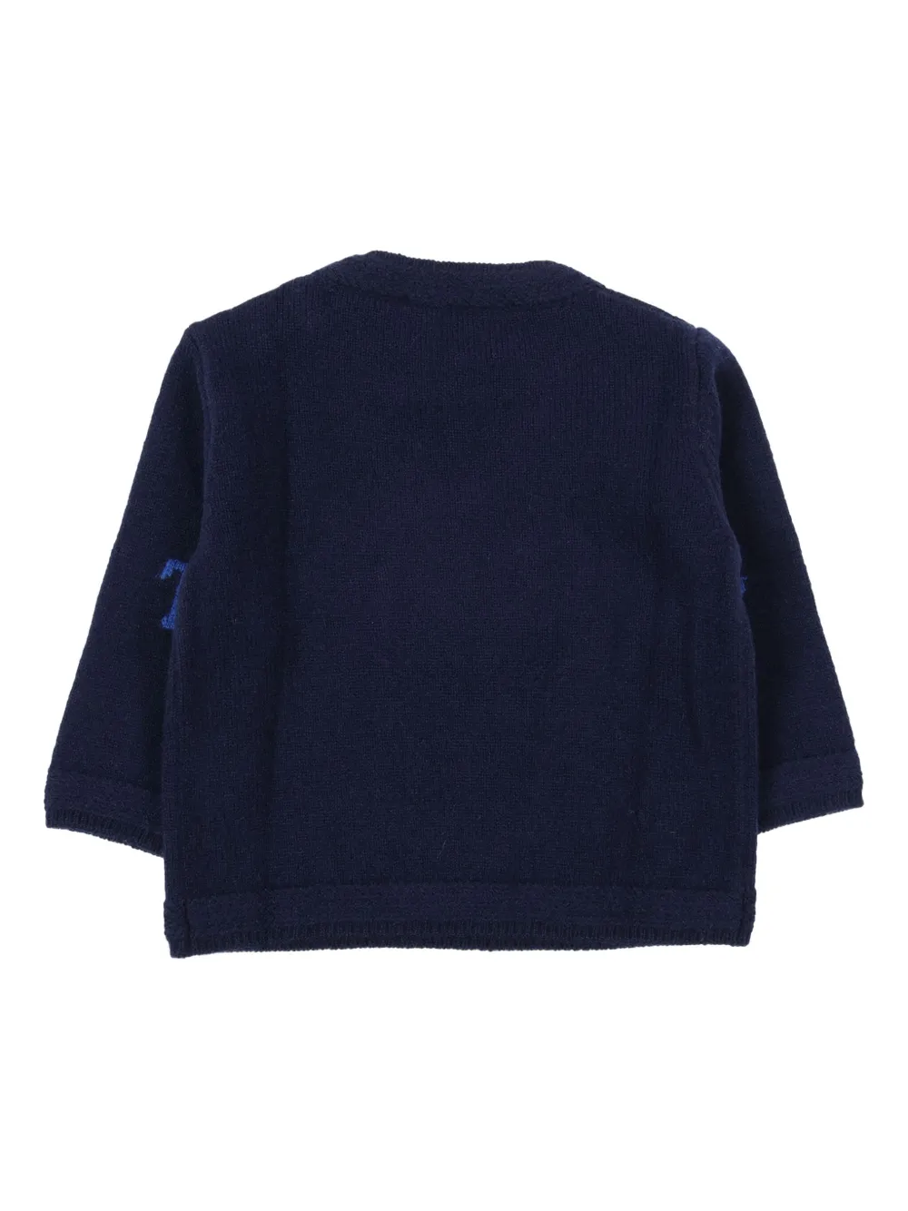 Tartine Et Chocolat hedgehog-embroidery buttoned sweater | Knitwear | Image 2