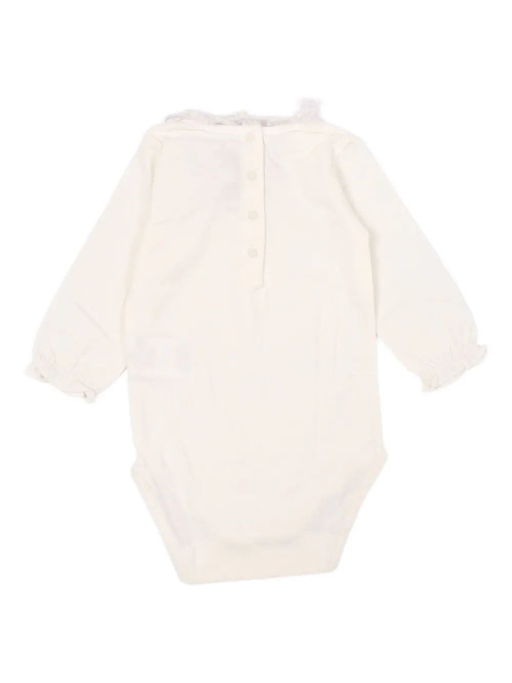 Tartine Et Chocolat ruffled lace body - Wit