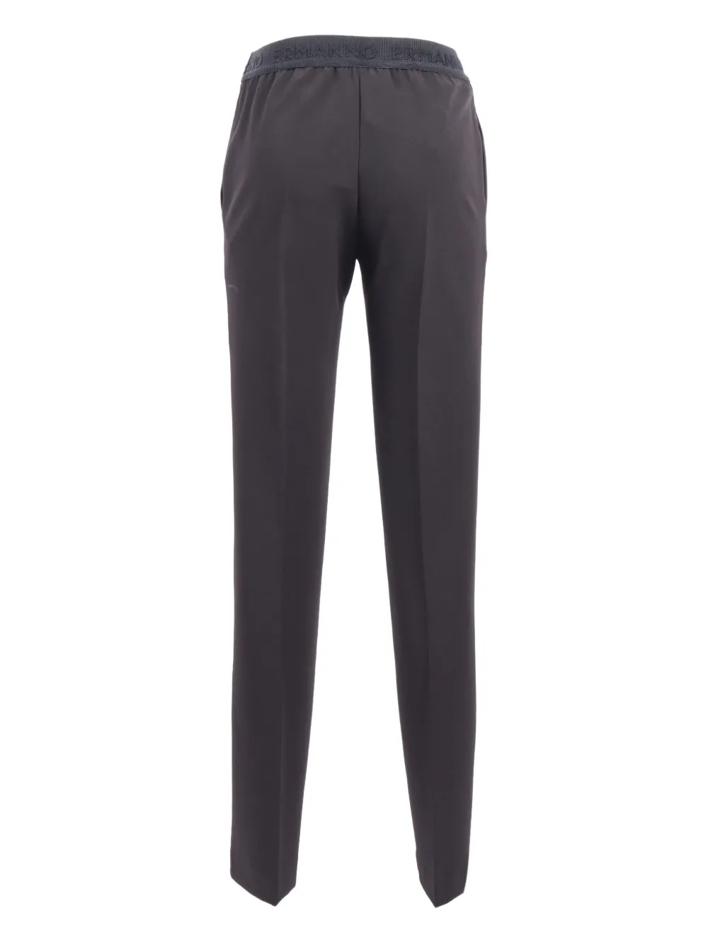 Ermanno Scervino logo-waistband trousers - Grijs