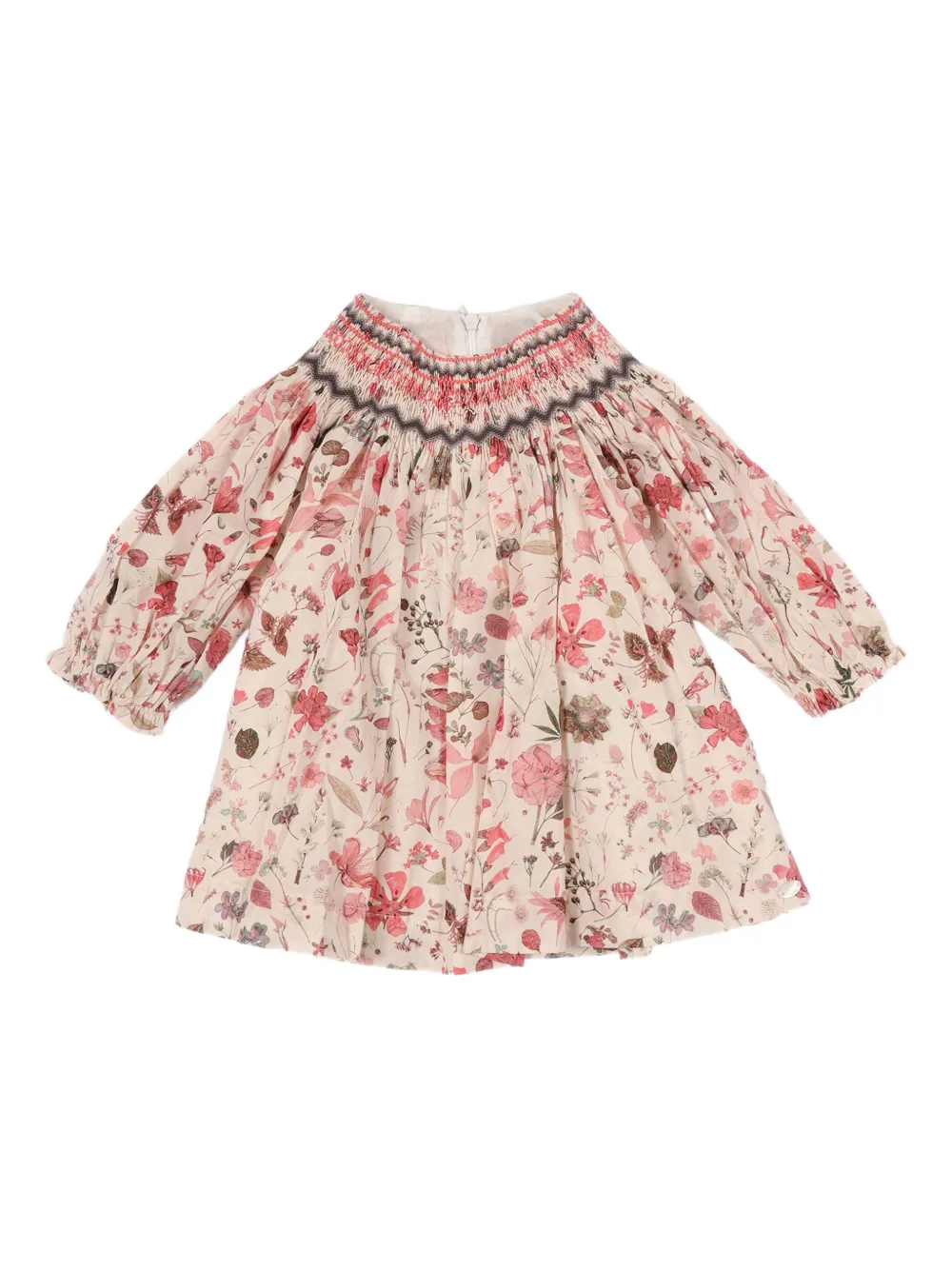 Tartine Et Chocolat Floral-print Dress In Pink