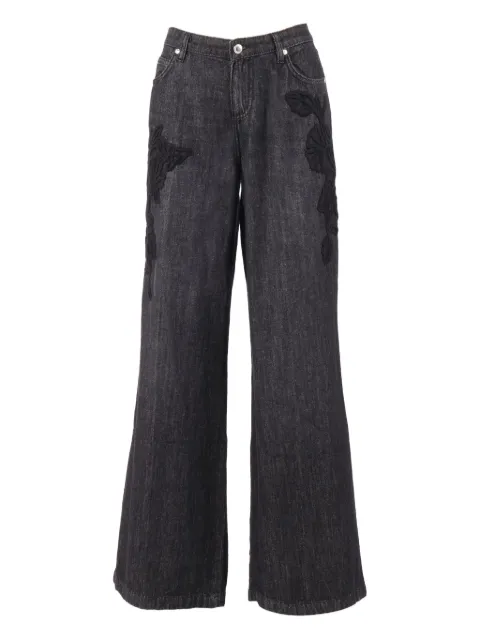 Ermanno Scervino appliqué-detail jeans