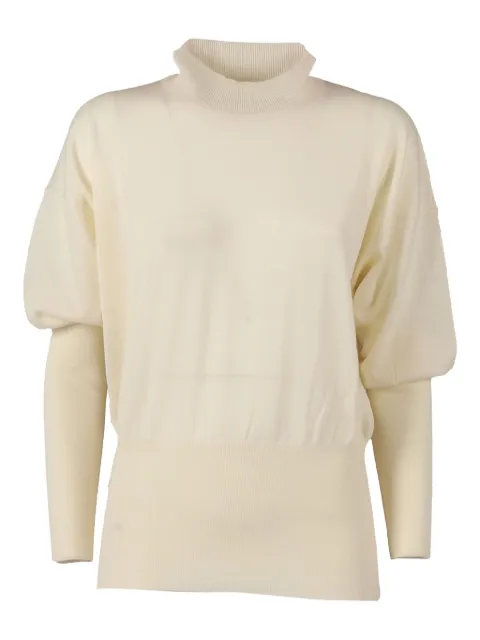 Filippo De Laurentiis turtleneck puff-sleeve sweater