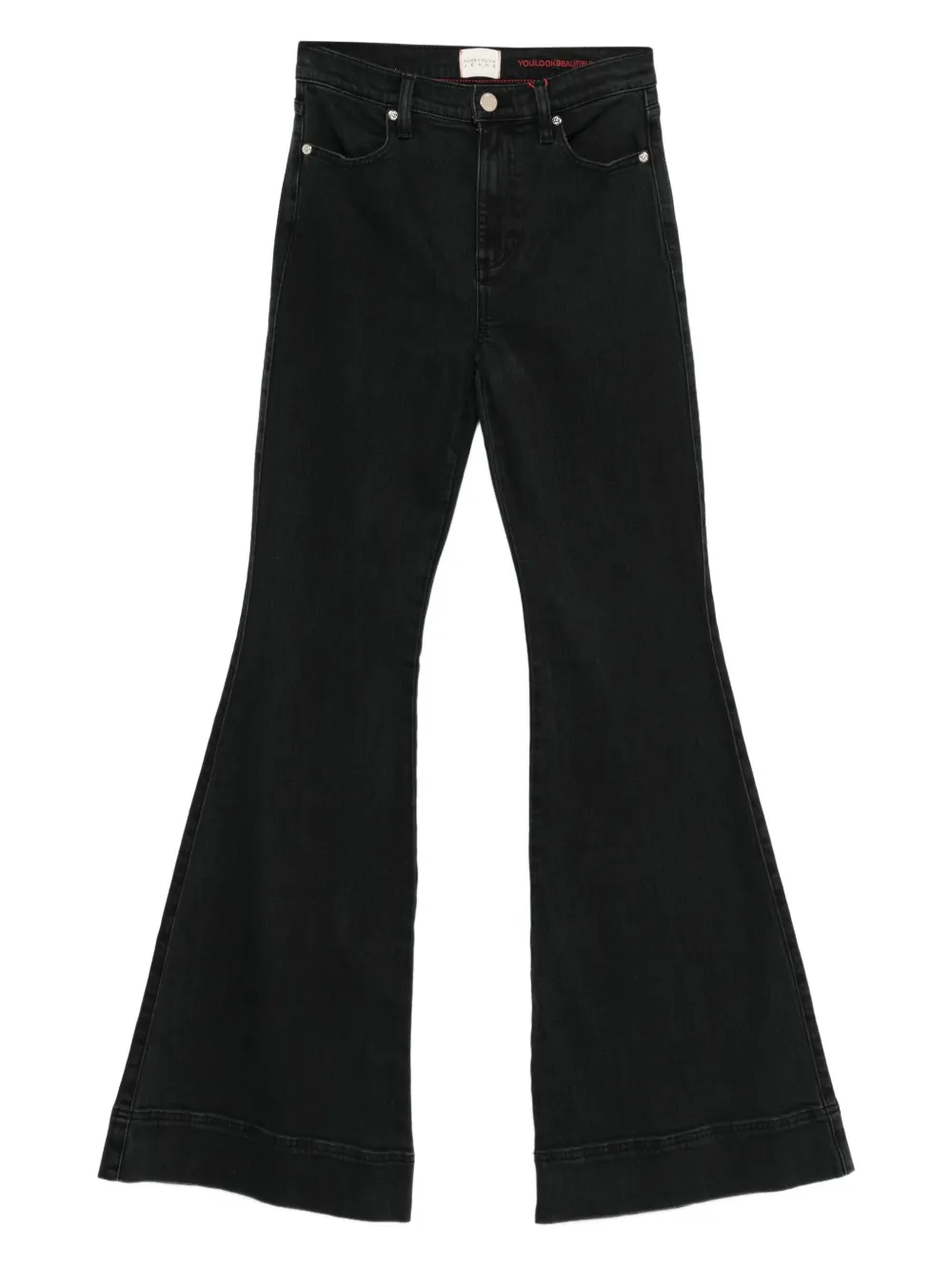 alice + olivia Beautiful button-fastening jeans | Black | Image 1