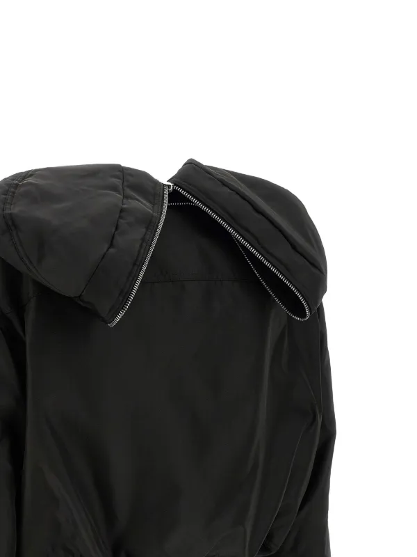 Rick Owens DRKSHDW Alice フーデッド ジャケット | ブラック