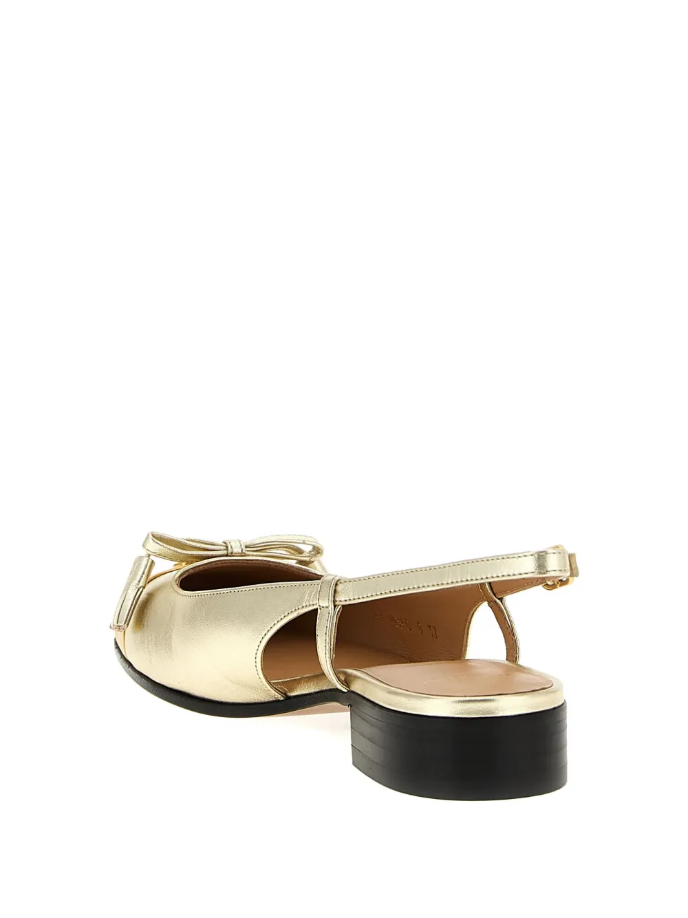 Valentino Garavani Valet Du Ro slingback schoenen met strik Goud