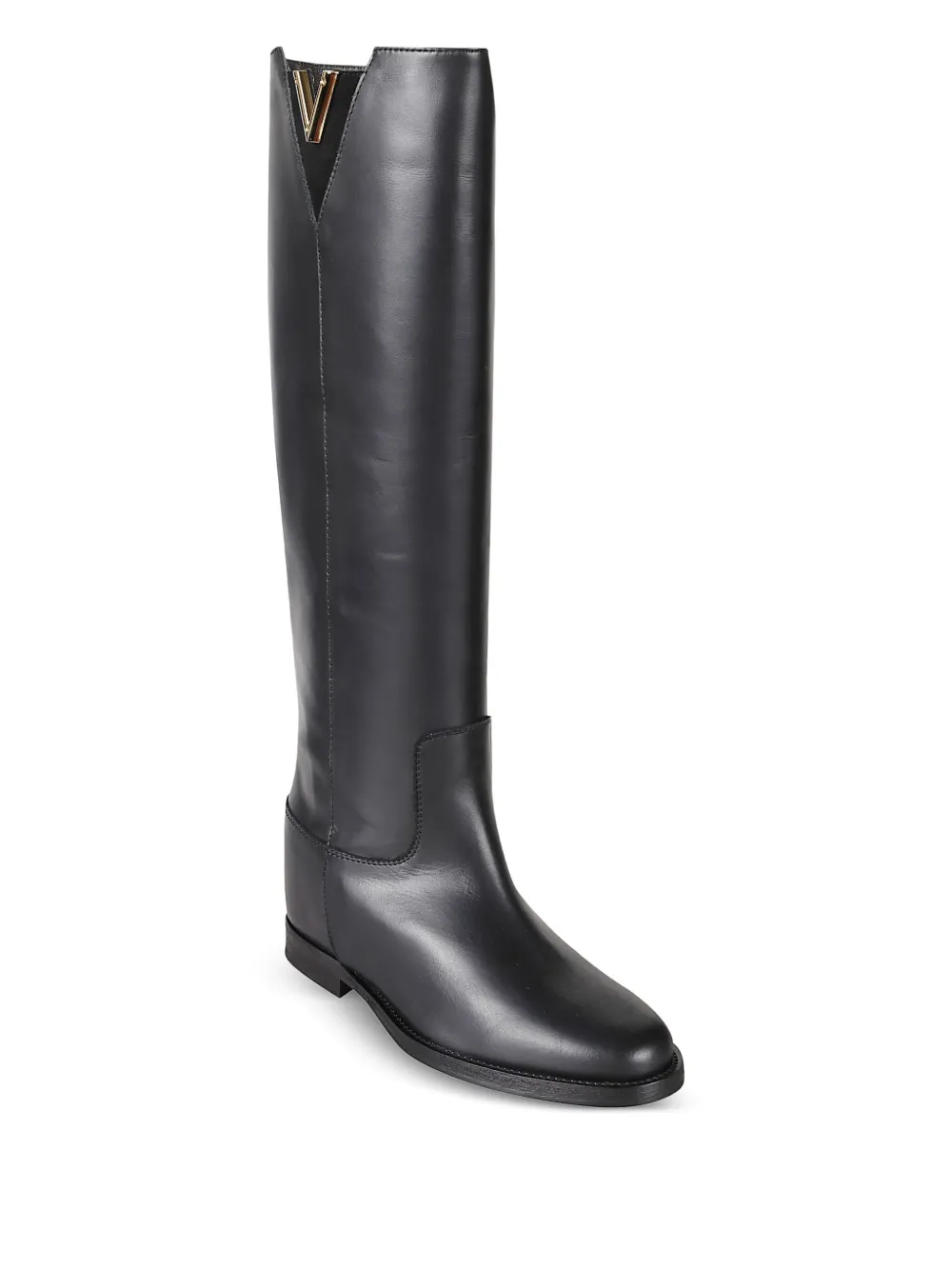 Via Roma 15 botas con placa del logo | Botas altas | Image 2