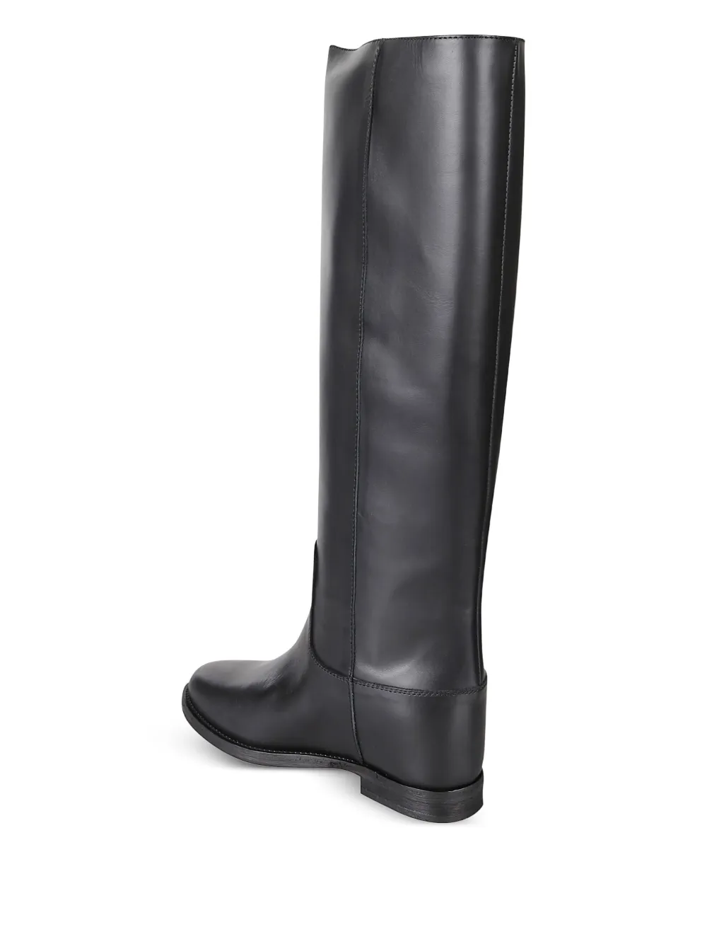 Via Roma 15 Laarzen met logoplakkaat Zwart