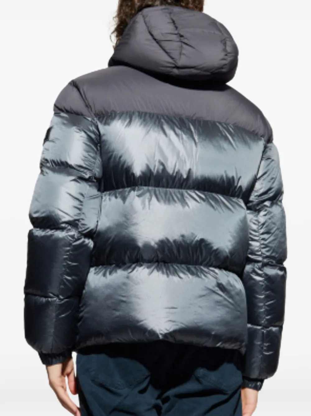 Add logo zip down jacket | Down Jackets | Image 2