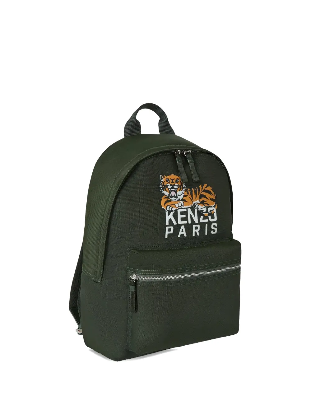 Kenzo mochila con aplique de tigre | verde | Image 1
