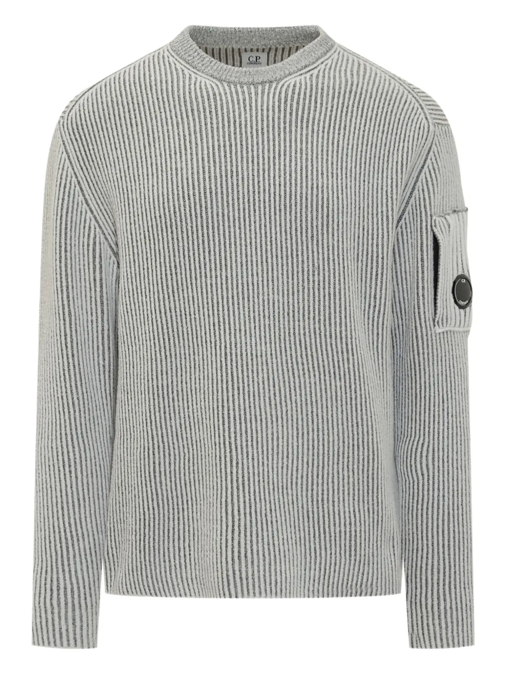 C.P. Company pull à rayures | gris | Image 1