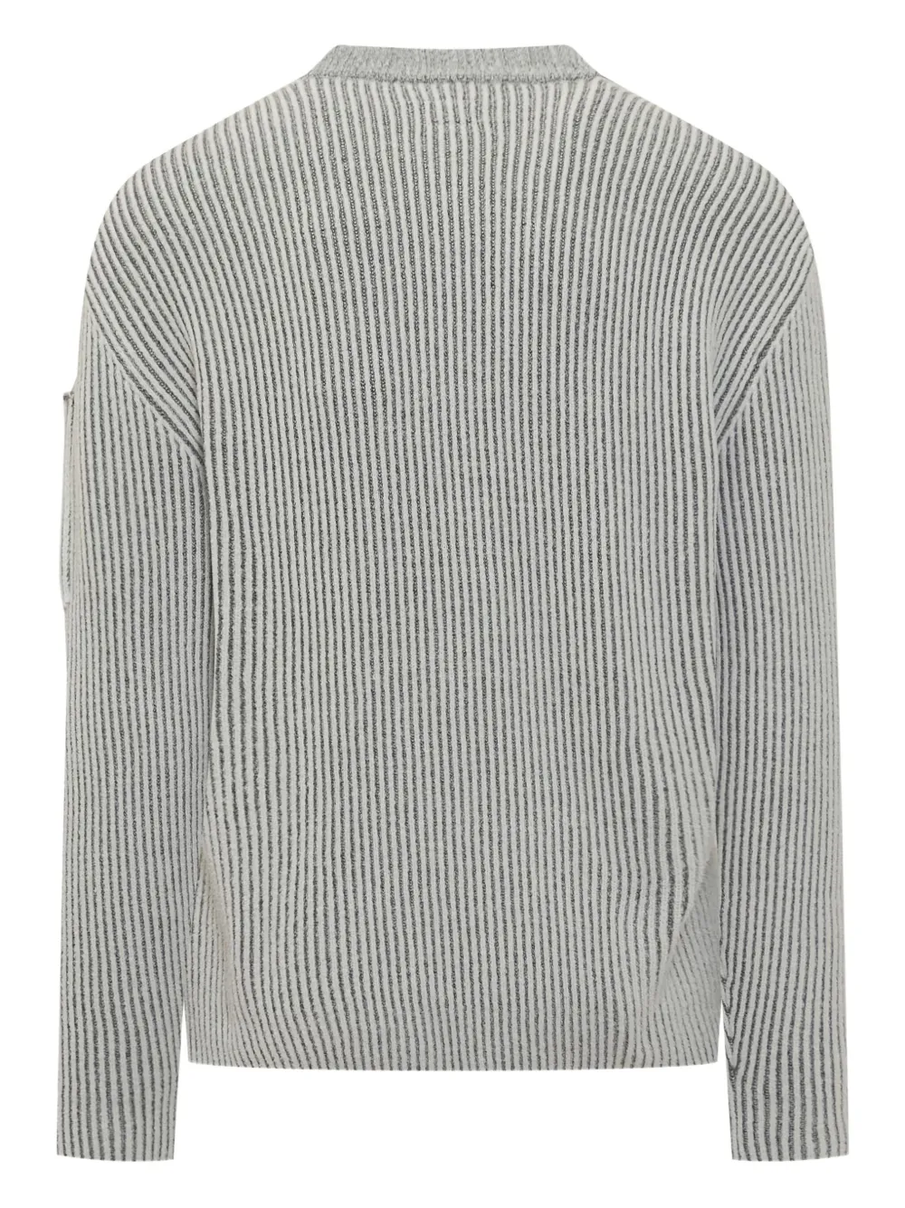 C.P. Company pocket striped sweater - Grijs