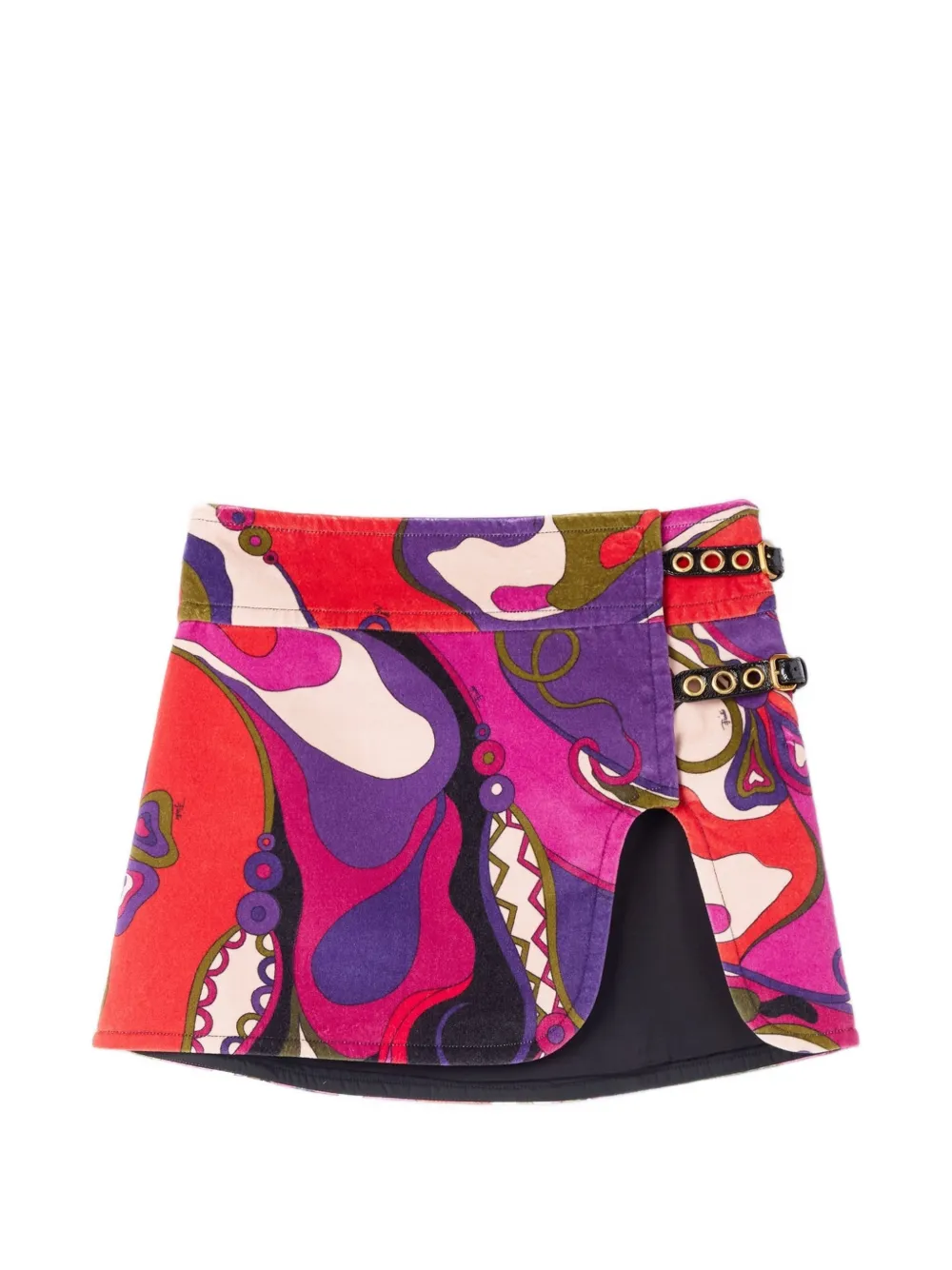 PUCCI buckle mini skirt - Viola