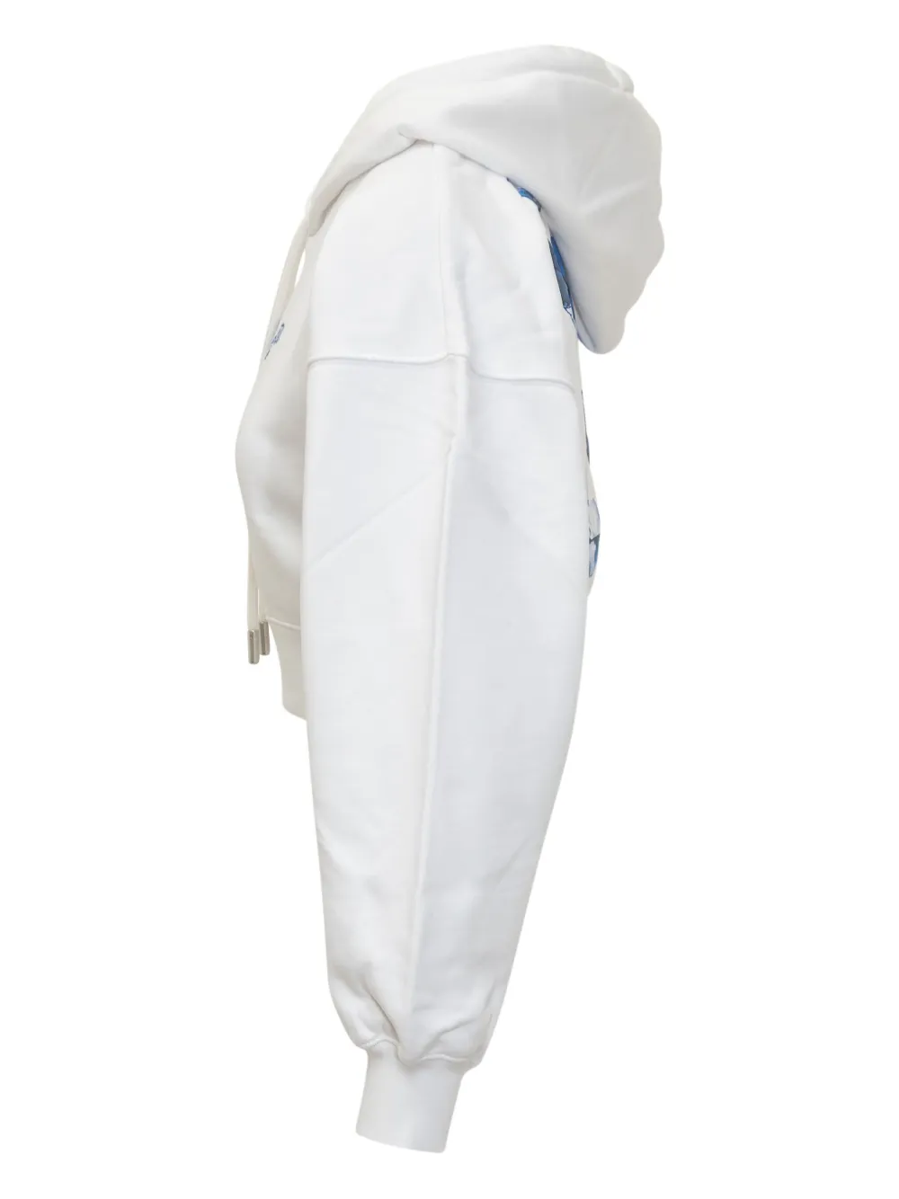 Off-white Arrow Print Hoodie In White