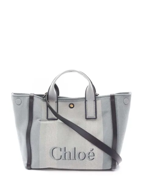 Chloé Pre-Owned 2010-2025 Canvas Carry tote bag